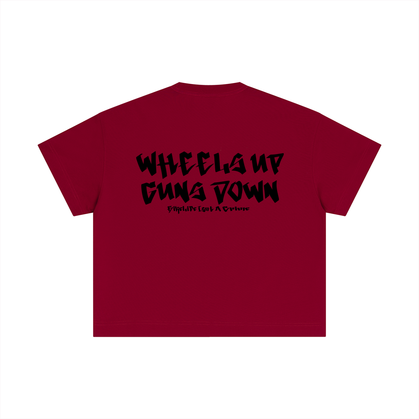 Wheels Up Guns Down Tee