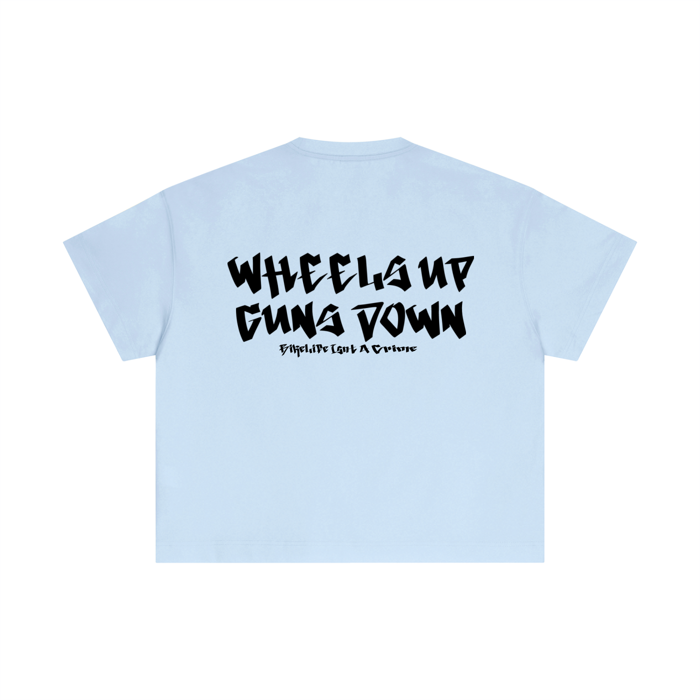 Wheels Up Guns Down Tee