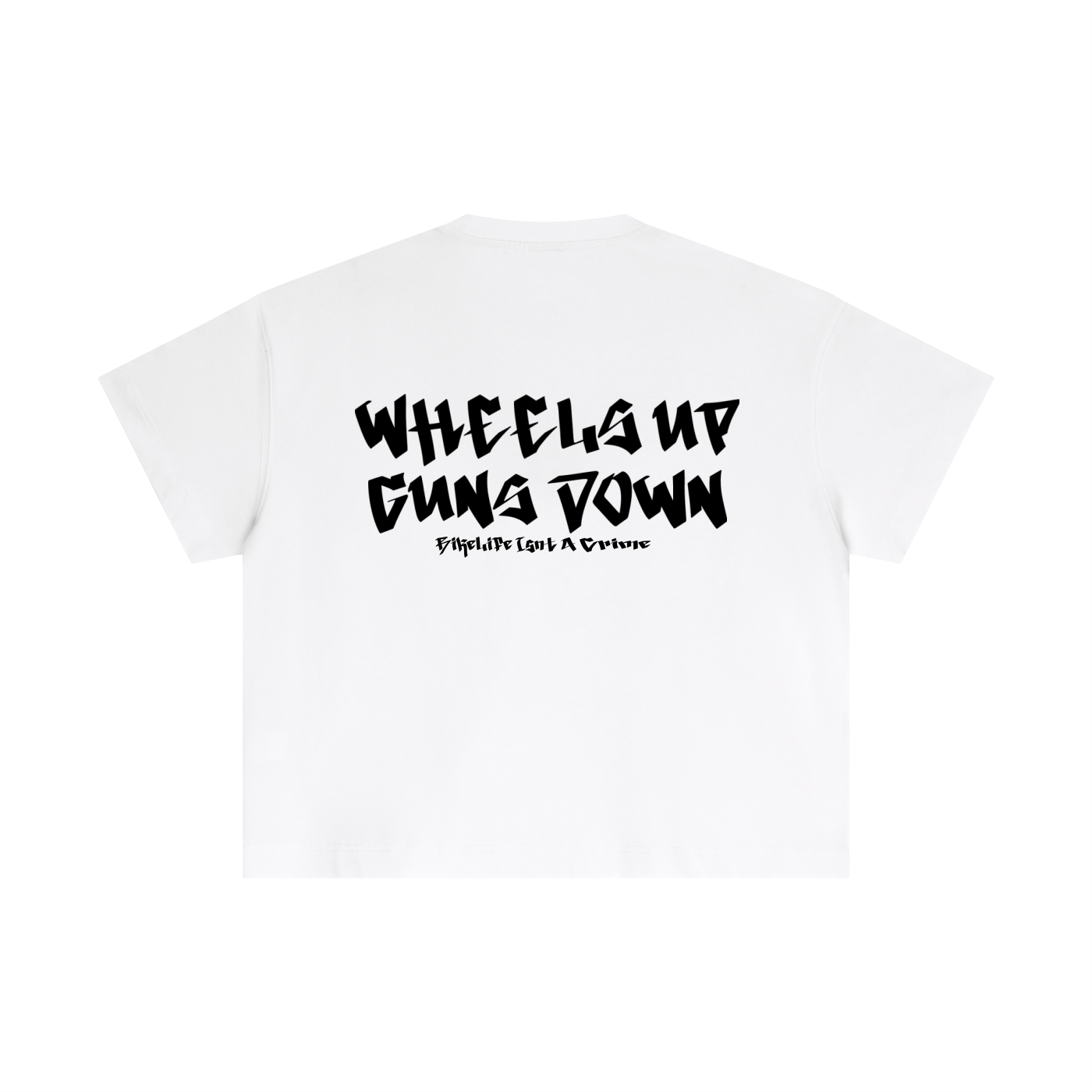 Wheels Up Guns Down Tee
